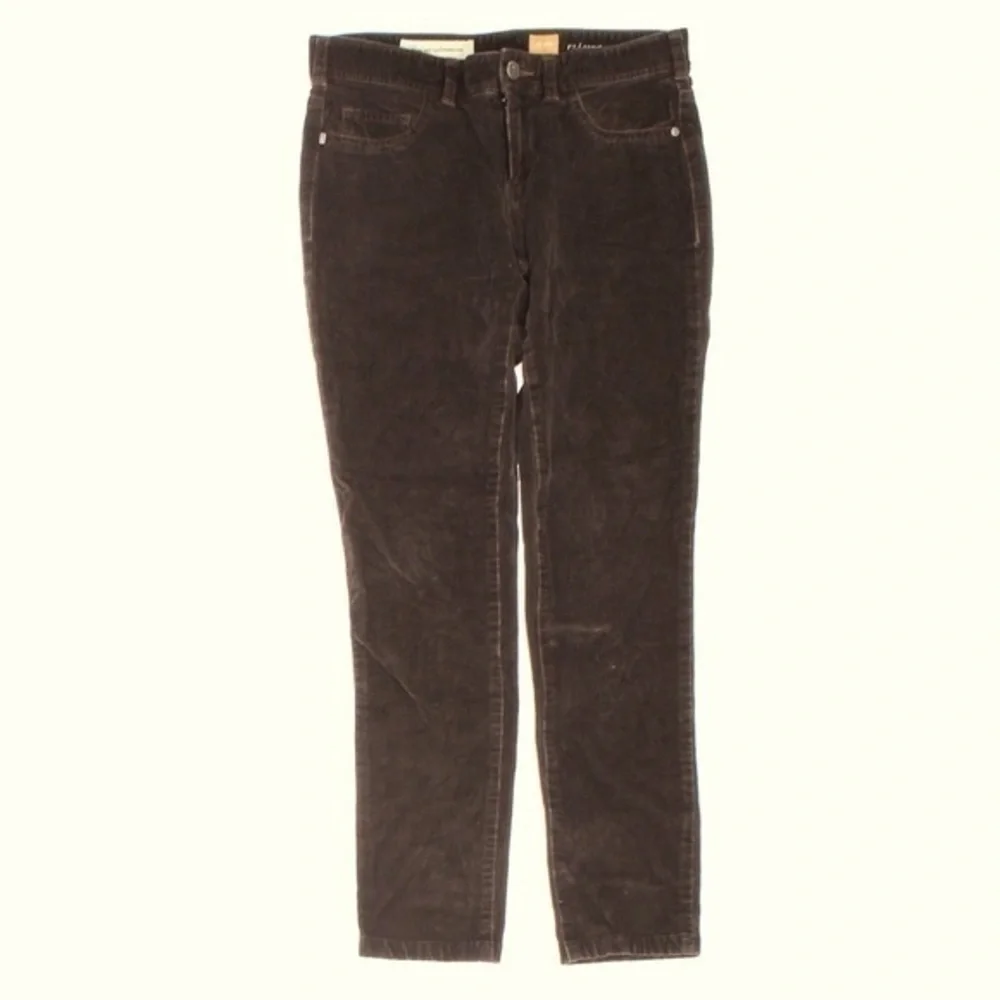 Anthropologie Pilcro Brown Serif Corduroy Pants Size 26 - Picture 9 of 9